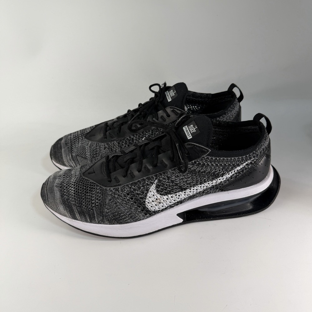 Nike Air Max Flyknit Racer Mens 11 Black Low Atheltic Running Shoes DJ6106-001